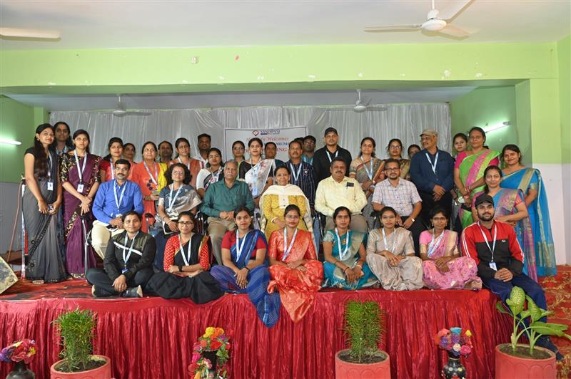 Management &amp;amp; Staff with NAAC Peer Team